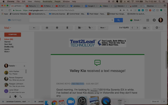 Valley Kia Text2Lead