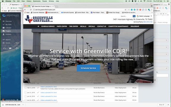 Greenville Chrysler Service header